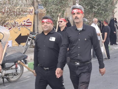 تصاویر/ کاروان پیاده «وارثان حماسه خونین اردهال»