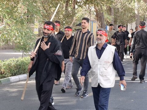 تصاویر/ کاروان پیاده «وارثان حماسه خونین اردهال»