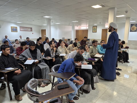 تصاویر/ دوره ترجمه و مفاهیم قرآنی طلاب مدرسه علمیه امام‌ خمینی(ره) کاشان