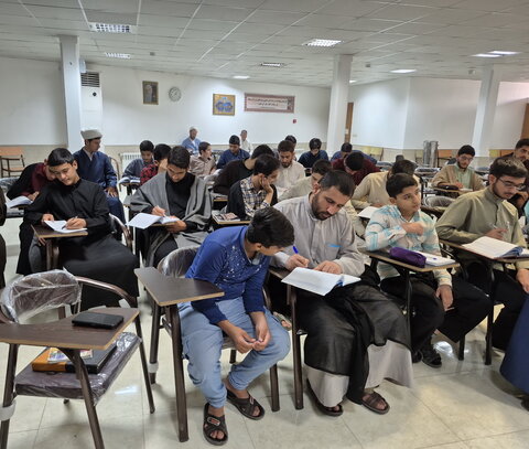 تصاویر/ دوره ترجمه و مفاهیم قرآنی طلاب مدرسه علمیه امام‌ خمینی(ره) کاشان