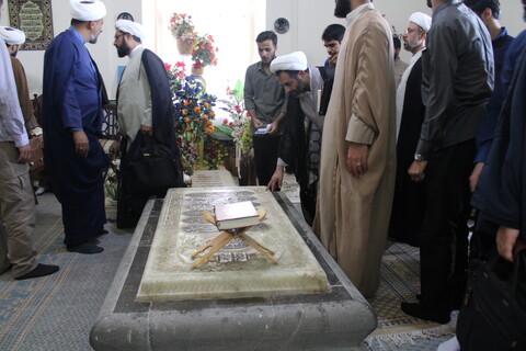 تصاویر/ مراسم نکوداشت هشتادمین سالگرد رحلت آیت‌الله میرزا محمدرضا مجتهد کرمانی