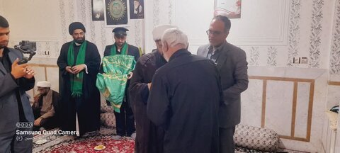 کاروان سفیران کریمه اهل‌بیت(س) در شهرستان نیمروز