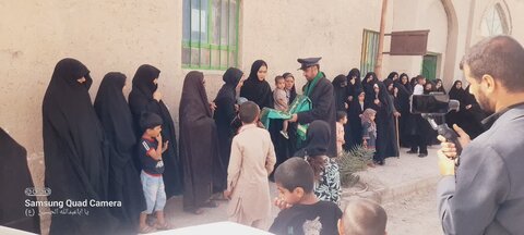 کاروان سفیران کریمه اهل‌بیت(س) در شهرستان نیمروز