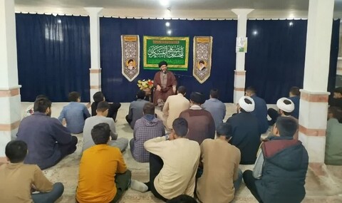 تصاویر | آیین آغاز سال تحصیلی مدرسه علمیه علوی هیدج