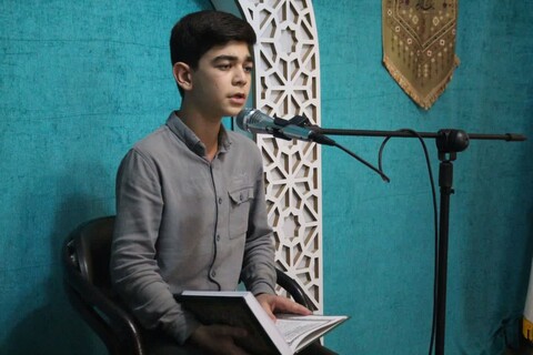 تصاویر/ هیئت هفتگی جوانان و نوجوانان حضرت قاسم بن الحسن (ع) حوزه علمیه مرند