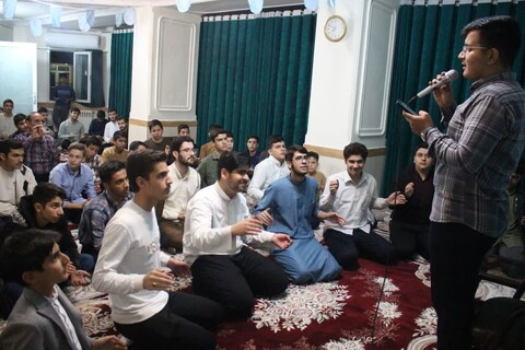 تصاویر/ هیئت هفتگی جوانان و نوجوانان حضرت قاسم بن الحسن (ع) حوزه علمیه مرند