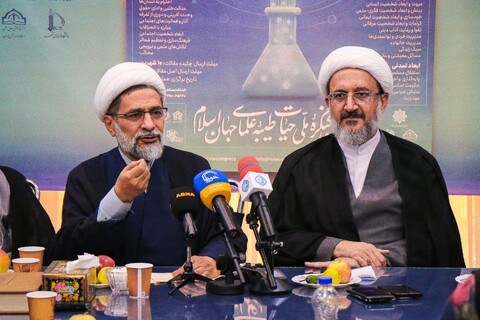 تصاویر/ نشست رسانه ای اولین کنگره "حیات طیبه علمای جهان اسلام"
