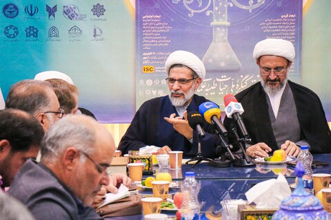 تصاویر/ نشست رسانه ای اولین کنگره "حیات طیبه علمای جهان اسلام"