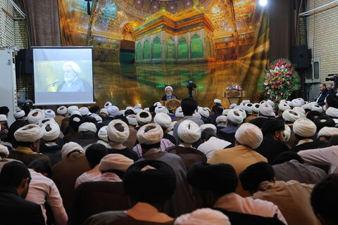 تصاویر همایش افتتاحیه فعالیت‌های فاطمیه ۱۴۴۷  در فاطمیه حضرت ولی عصر (عج)