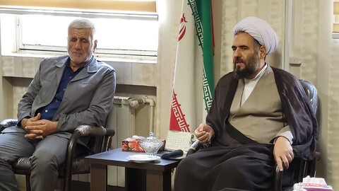 معارفه مسئول ستاد بازسازی عتبات عالیات مهستان