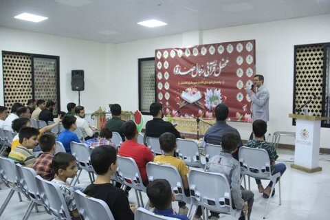 تصاویر/محفل قرآنی «رِجالٌ صَدَقوا» ویادبود شهدای اقتدار در شهرک خاتم‌الانبیاء(ص) کاشان