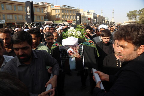 تصاویر/ مراسم تشییع حجت الاسلام والمسلمین کشمیری رفسنجانی