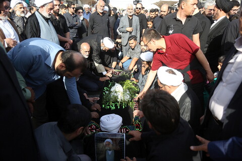 تصاویر/ مراسم تشییع حجت الاسلام والمسلمین کشمیری رفسنجانی