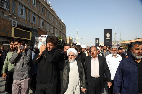 تصاویر/ مراسم تشییع حجت الاسلام والمسلمین کشمیری رفسنجانی