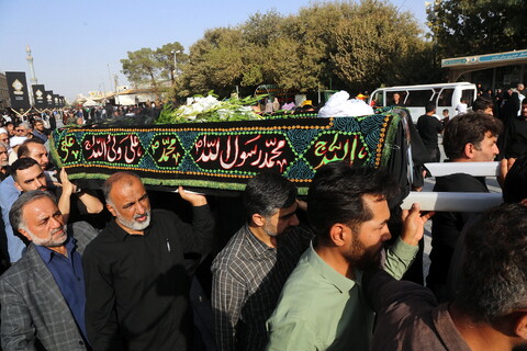 تصاویر/ مراسم تشییع حجت الاسلام والمسلمین کشمیری رفسنجانی