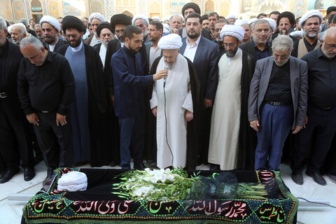 تصاویر/ مراسم تشییع حجت الاسلام والمسلمین کشمیری رفسنجانی