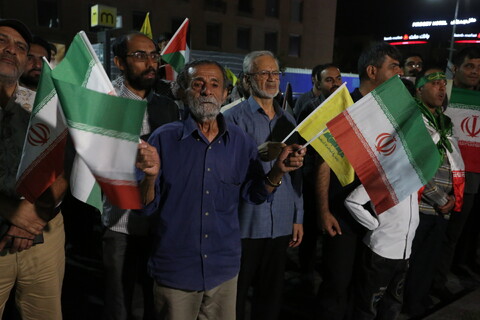 تصاویر / تجمع حمایتی از کاروان صمود واعلام انزجار علیه رژیم  صهیونیستی در اصفهان