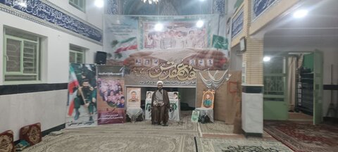 تصاویر/ یادواره شهدای محله و شهدای جنگ دوازده روزه برگزار شد