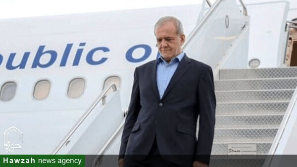 رئیس جمهور وارد بندرعباس شد