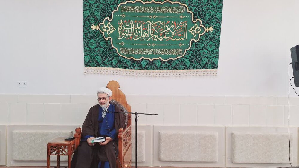 درس اخلاق مدرسه علمیه زابل