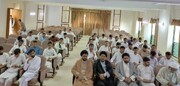 جامعۃ المصطفیٰ شعبۂ کراچی میں ولادتِ امام حسن عسکریؑ کی مناسبت سے جشنِ میلاد کا انعقاد؛ قلمی و ثقافتی سرگرمیوں میں فعال طلاب کو انعامات سے نوازا گیا
