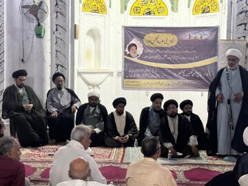 برگزاری مجلس ترحیم همسر آیت‌الله العظمی سیستانی در لکهنو