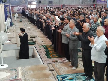 تصاویر/ نماز عبادی سیاسی جمعه کاشان