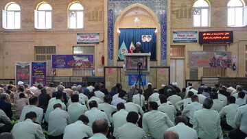 تصاویر/ اقامه نماز جمعه شهرستان خوی