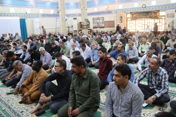 نماز جمعه عالیشهر به روایت تصویر