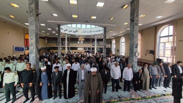 تصاویر/ اقامه نماز جمعه شهرستان چایپاره