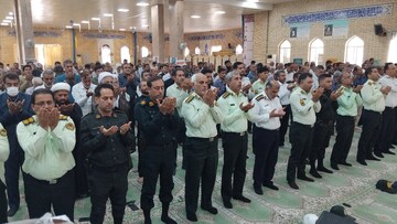 نمازجمعه بندر دیر به روایت تصویر