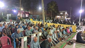 تصاویر/ مراسم عزاداری وفات حضرت فاطمه معصومه(س) در حرم امام‌زاده محمد(ع) کرمان