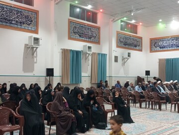 مراسم وفات حضرت معصومه(س) در مدرسه علمیه الزهرا شهربابک برگزار شد+ عکس