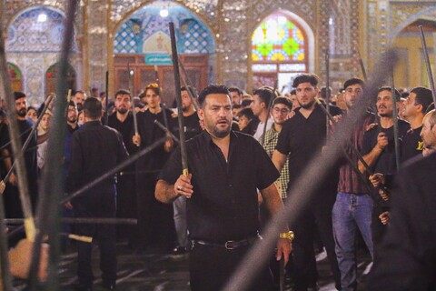 تصاویر/  حال و هوای حرم کریمه اهل بیت (ع) در شب وفات حضرت فاطمه معصومه "س"