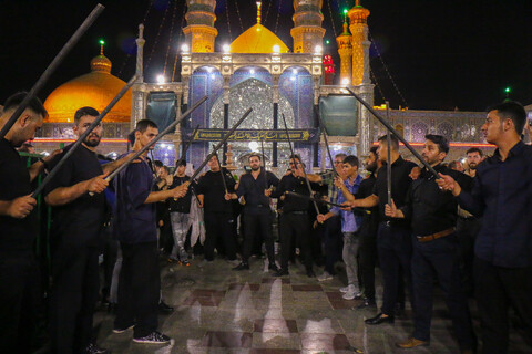 تصاویر/  حال و هوای حرم کریمه اهل بیت (ع) در شب وفات حضرت فاطمه معصومه "س"