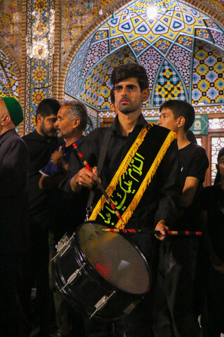 تصاویر/ حال و هوای حرم کریمه اهل بیت (ع) در شب وفات حضرت فاطمه معصومه "س"