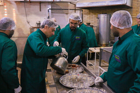 تصاویر/ حال و هوای حرم کریمه اهل بیت (ع) در شب وفات حضرت فاطمه معصومه "س"