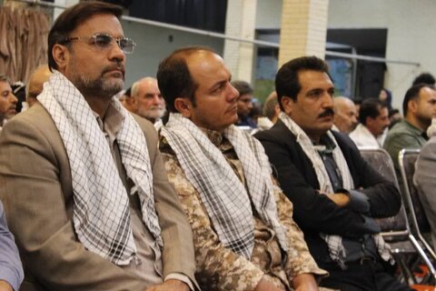 تصاویر/ بیست و دومین یادواره شهدای شهر بلورد