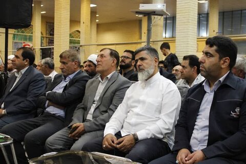 تصاویر/ بیست و دومین یادواره شهدای شهر بلورد