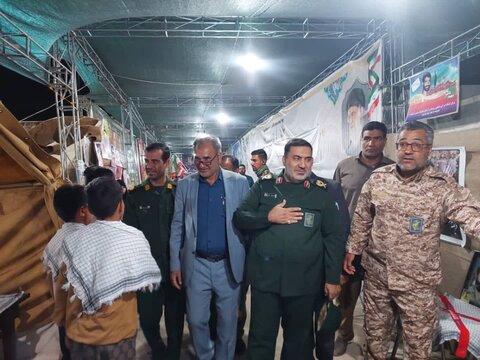 تصاویر/ بیست و دومین یادواره شهدای شهر بلورد