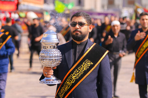 تصاویر/ دسته عزای خادمان و زائران حرم بانوی کرامت در سالروز رحلت حضرت معصومه سلام الله علیها