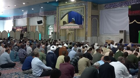 تصاویر/ آیین عبادی سیاسی نماز جمعه زابل