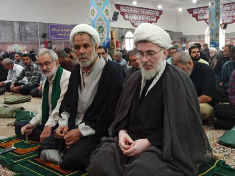 تصاویر/ نمادعبادی سیاسی جمعه کاشان