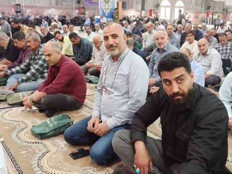 تصاویر/ نمادعبادی سیاسی جمعه کاشان