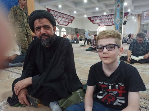 تصاویر/ نمادعبادی سیاسی جمعه کاشان