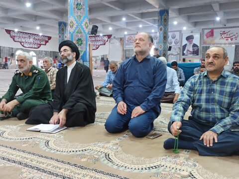 تصاویر/ نمادعبادی سیاسی جمعه کاشان