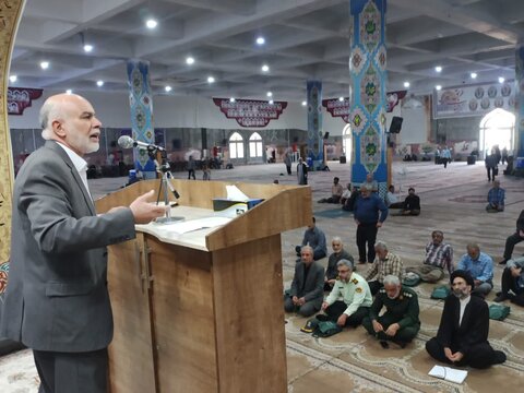 تصاویر/ نمادعبادی سیاسی جمعه کاشان