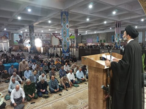 تصاویر/ نمادعبادی سیاسی جمعه کاشان