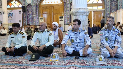 نماز جمعه خارگ به روایت تصویر