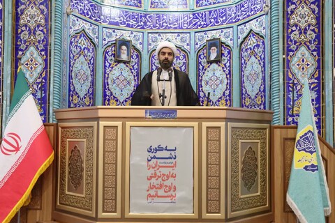 نماز جمعه خارگ به روایت تصویر